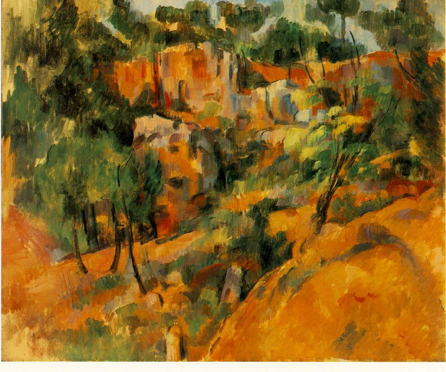 保罗·塞尚Paul Cézanne风景画欣赏