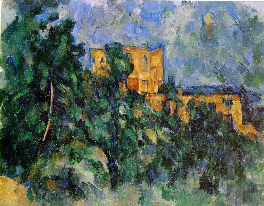保罗·塞尚Paul Cézanne风景画欣赏