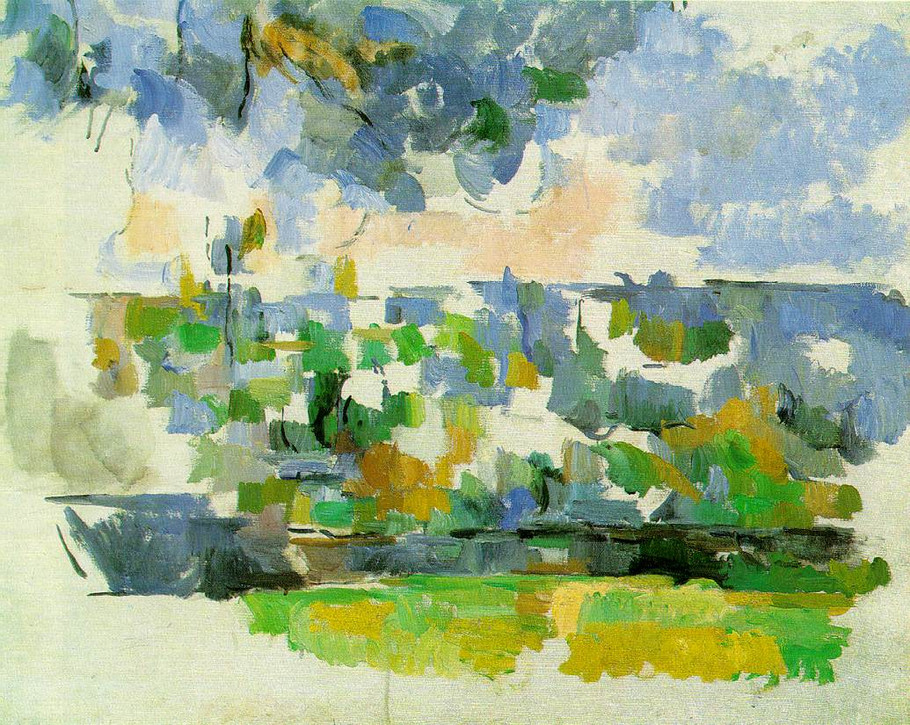 保罗·塞尚Paul Cézanne风景画（二） - 水木白艺术坊 - 贵阳 画室 高考美术培训