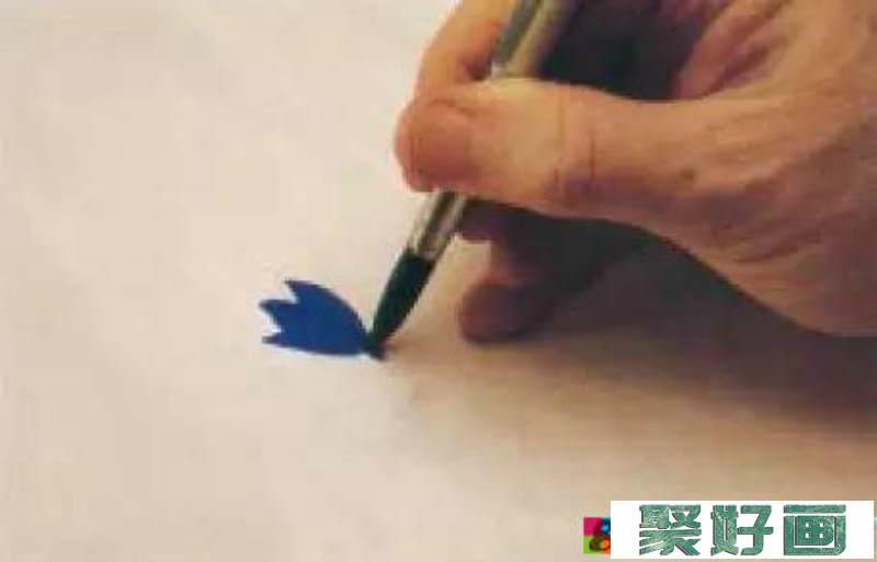 水彩画笔不同笔头在绘画中的运用