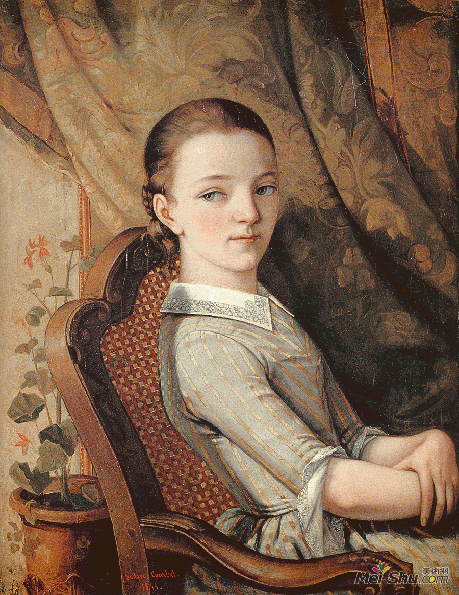 居斯塔夫·库尔贝Gustave Courbet作品 朱丽叶