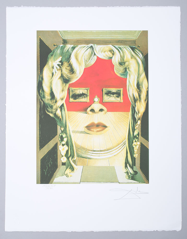 萨尔瓦多·达利:  Face of Mae West.