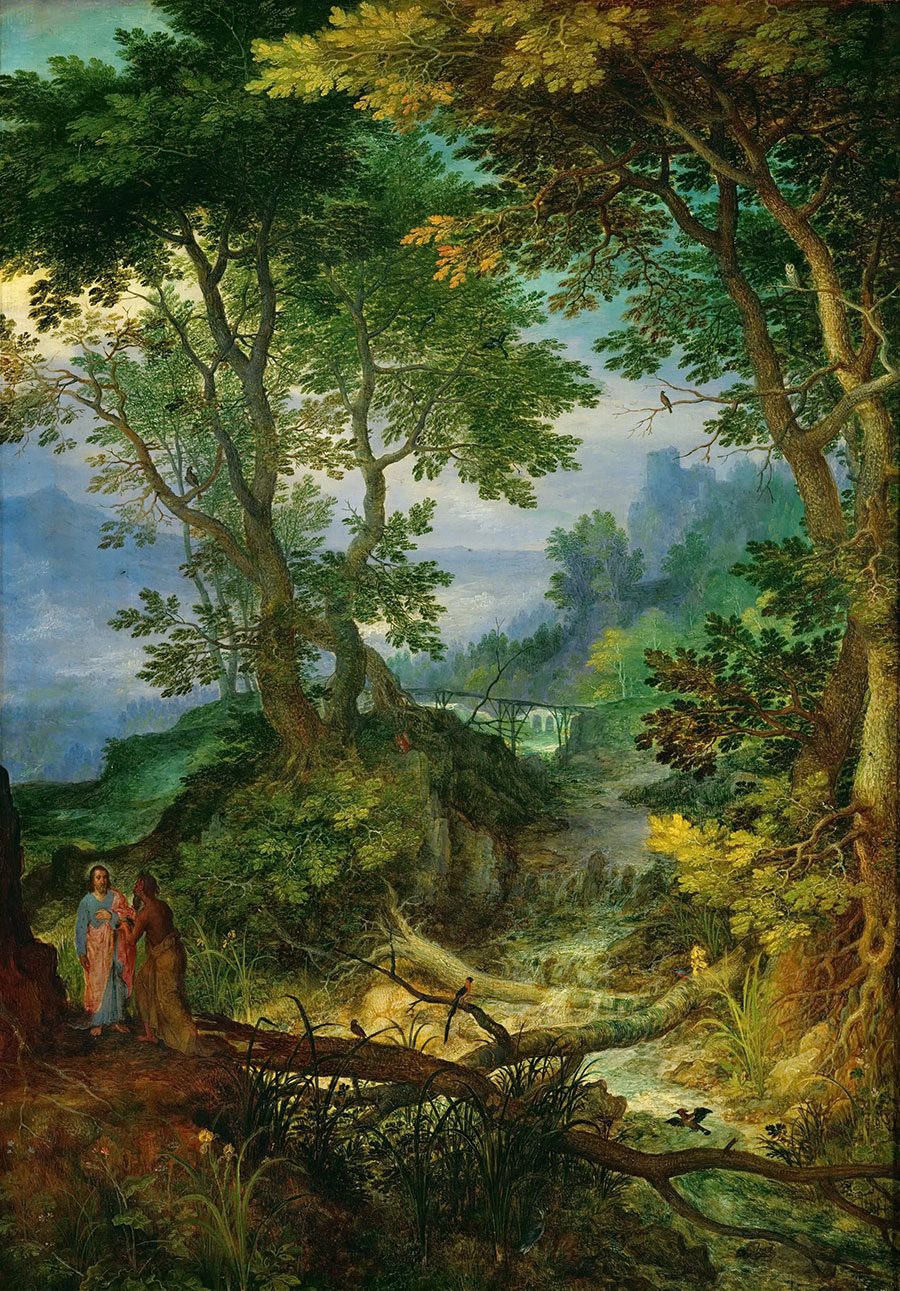 老·彼得·勃鲁盖尔风景油画作品欣赏