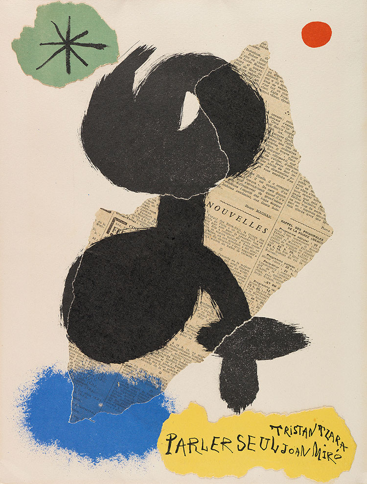 胡安·米罗作品: Tzara Parler seul 1948-50