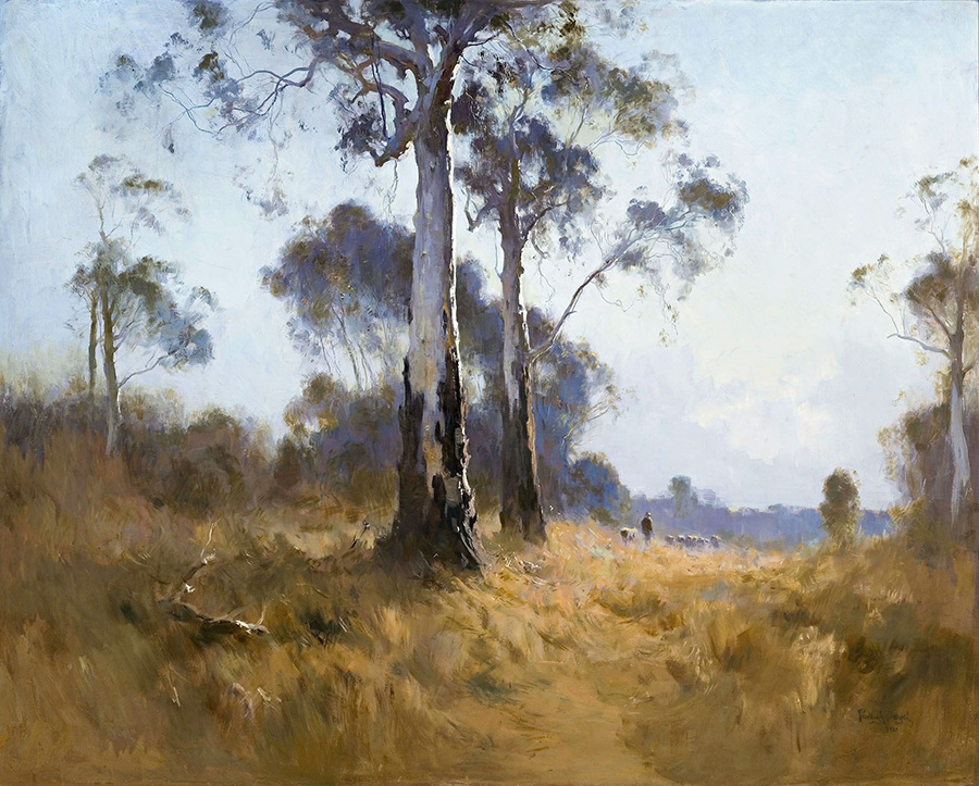 潘立夫·博亚德 （Penleigh Boyd ）Ghost Gum at Kangaroo Flat