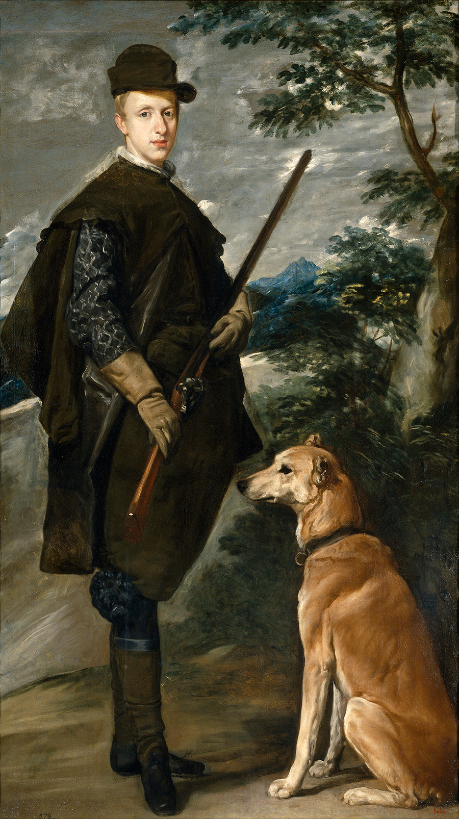 委拉斯开兹作品: 奧地利费尔南多肖像 Portrait of Fernando de Austria
