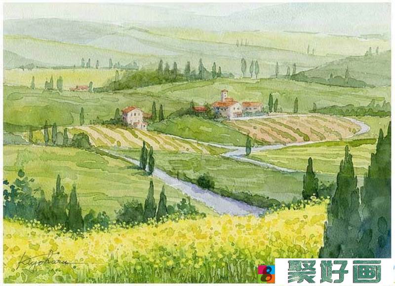 风景<a href=../zhonglei/shuicaihua/ target=_blank class=infotextkey>水彩画</a>