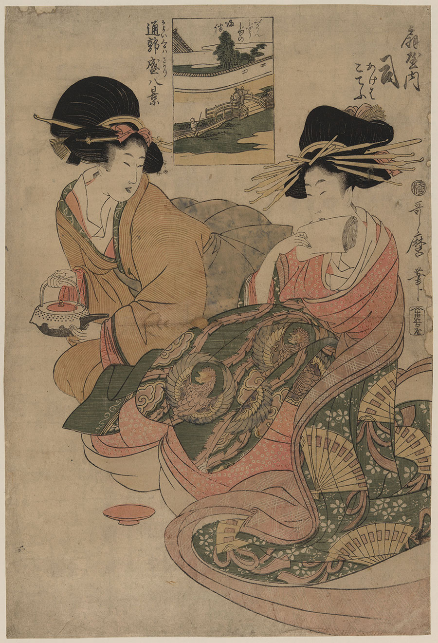 日本浮世绘高清图片