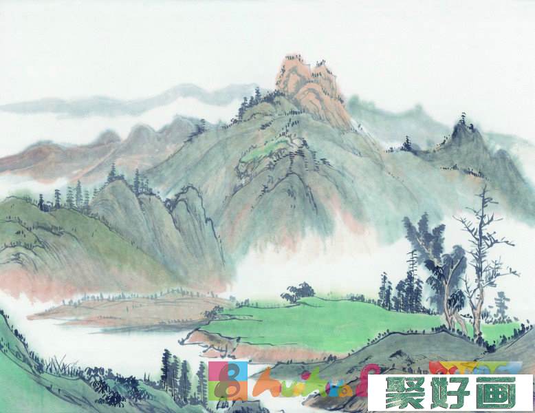 国画山水图片