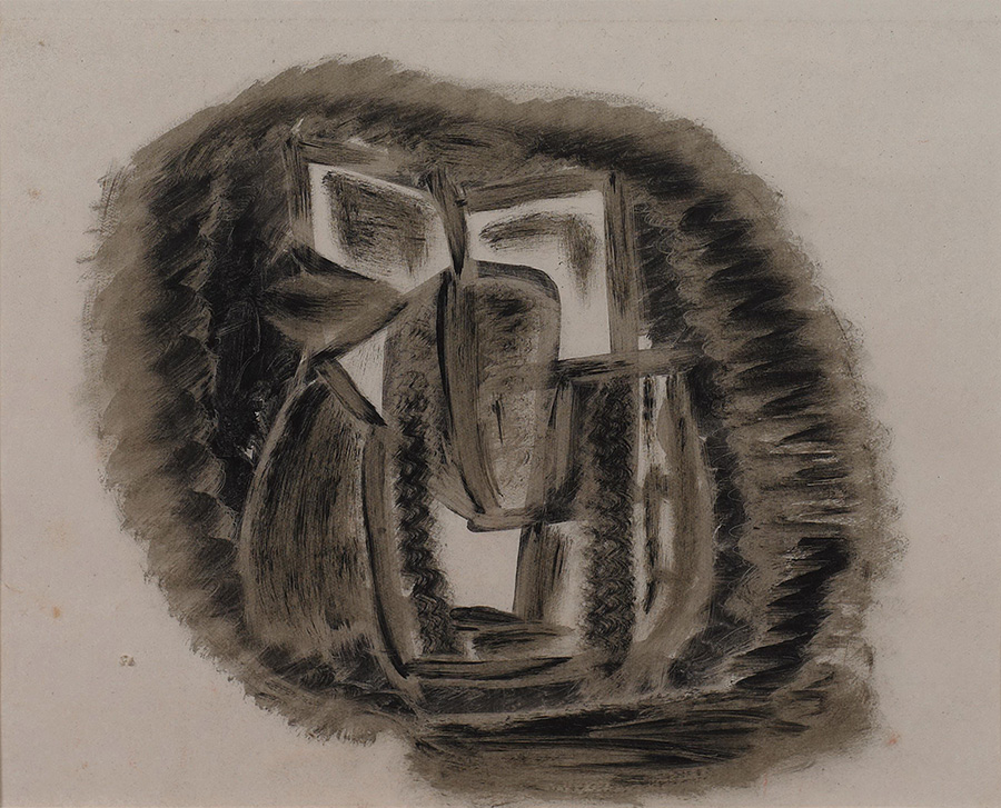 西德尼·诺兰（Sidney Robert Nolan）Abstract, 1939