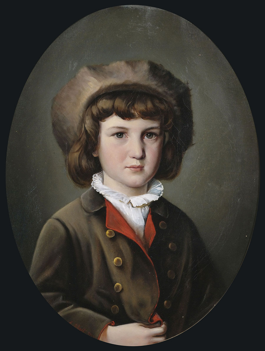 安东·艾伯特(Anton Ebert) Bildnis eines Jungen