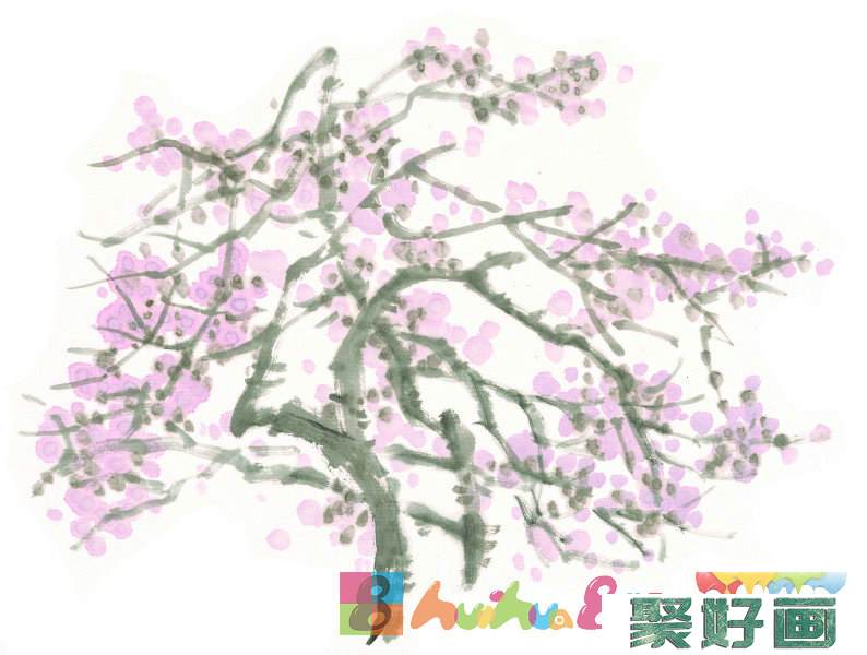 古树<a href=../zhonglei/zhongguohua/xieyi/ target=_blank class=infotextkey>水墨画</a>图片