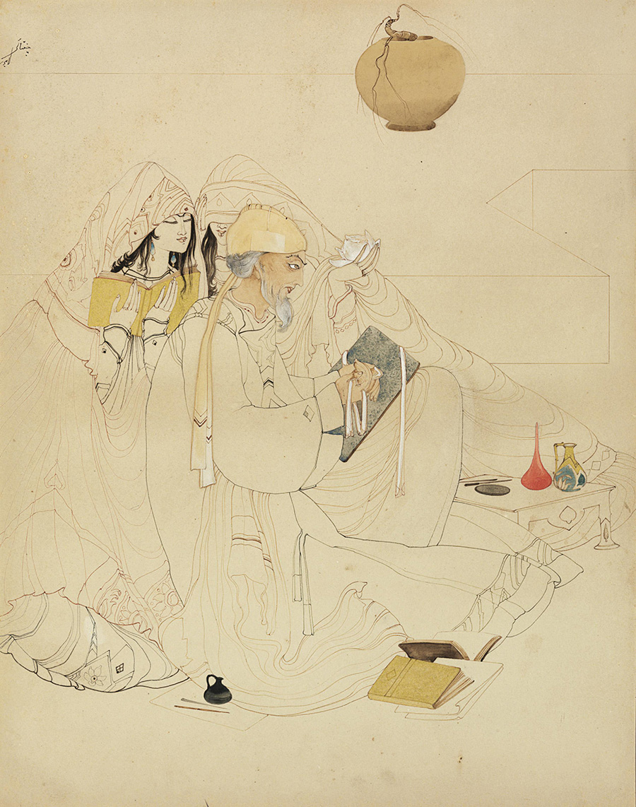 阿卜杜勒·拉赫曼·楚台（Abdur Rahman Chughtai）untitled 04