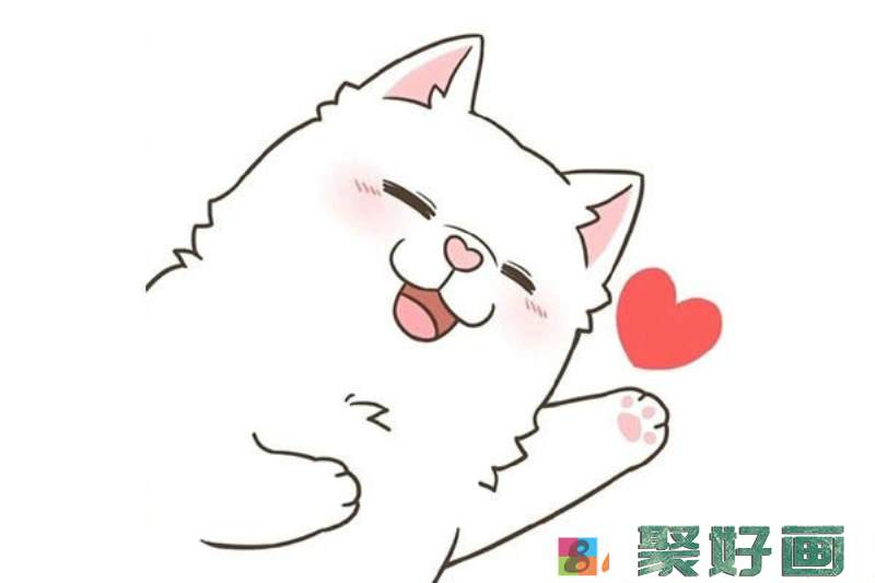 小猫表亲简笔画1