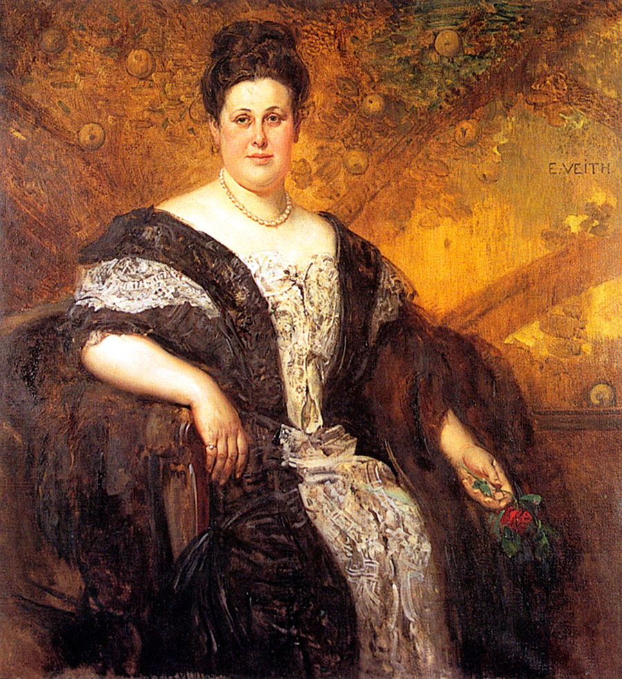 爱德华·威斯 Ida von Gutmann Wodianer (ca 1899).