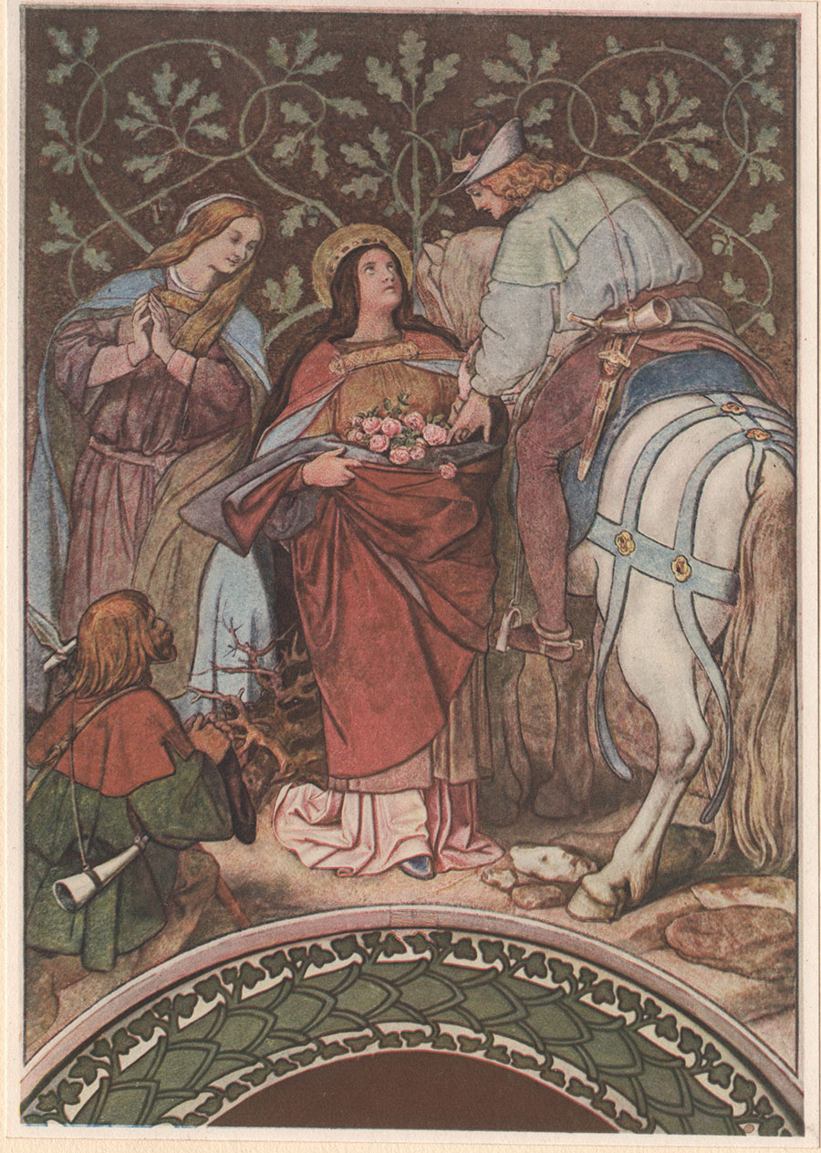 莫里茨·冯·施温德 (Bilderzyklus zur Heiligen Elisabeth)  Das Rosenwunder