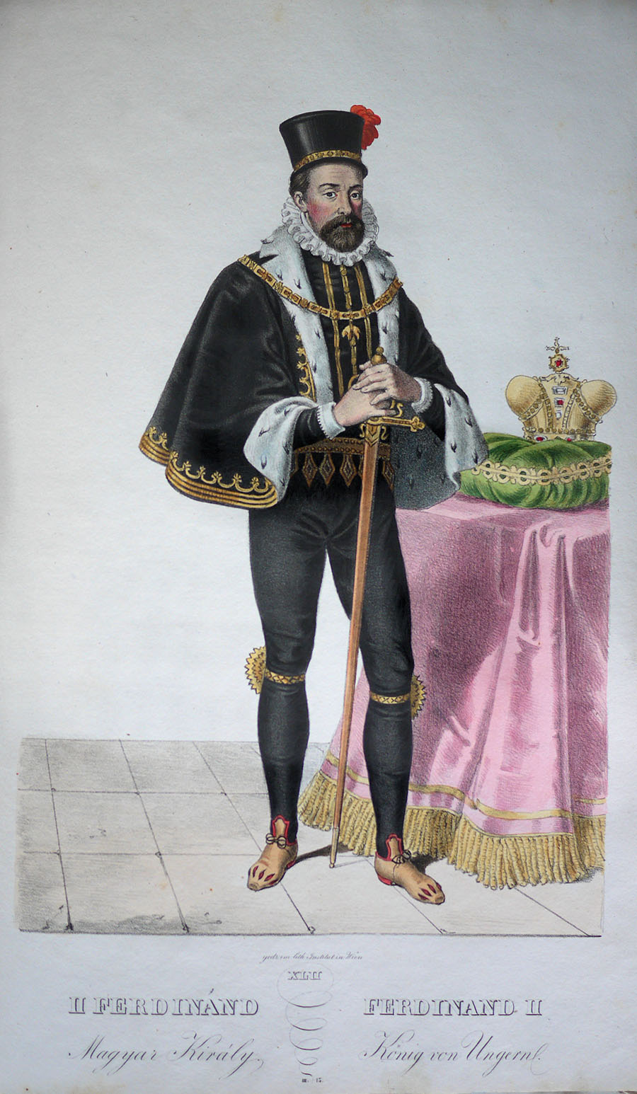 莫里茨·冯·施温德 Ferdinand II Litho