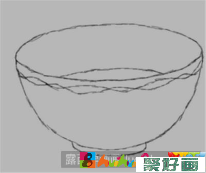 速写教程：中国风的碗