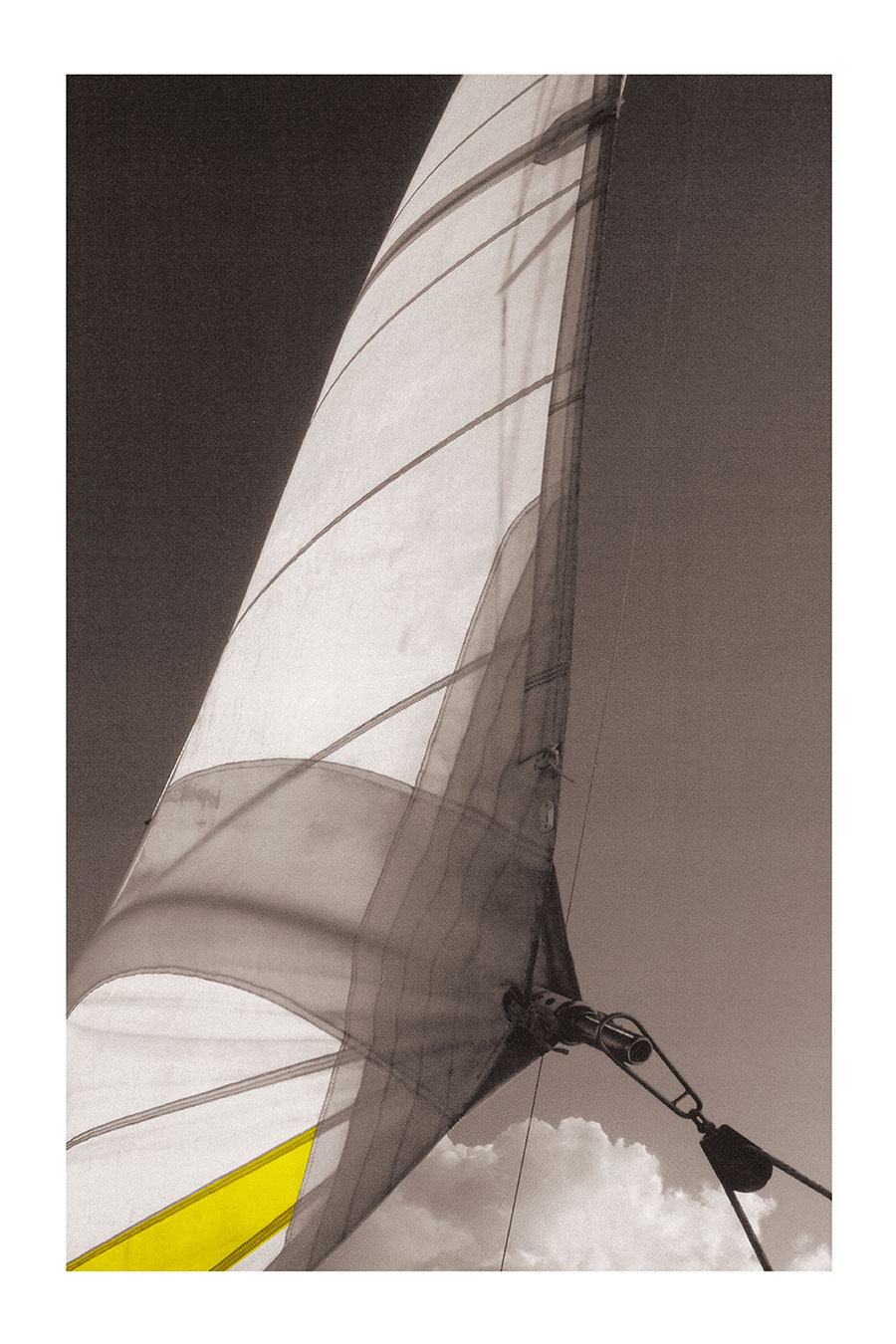 一帆风顺装饰画素材: 船帆摄影 B