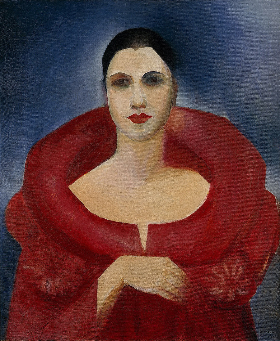 塔尔西拉·德·阿玛拉（Tarsila do Amaral）Manteau Rouge