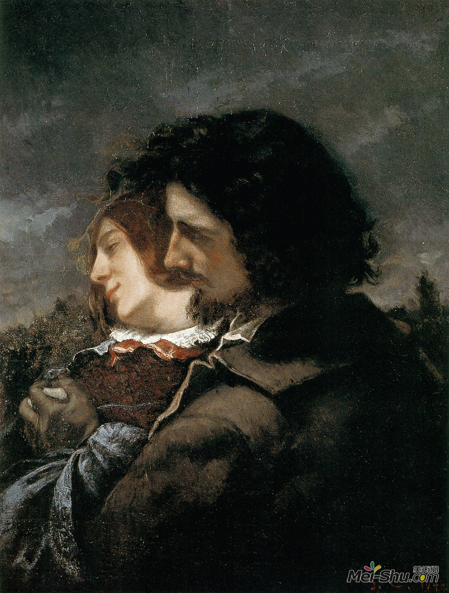 居斯塔夫·库尔贝Gustave Courbet作品 田园恋人