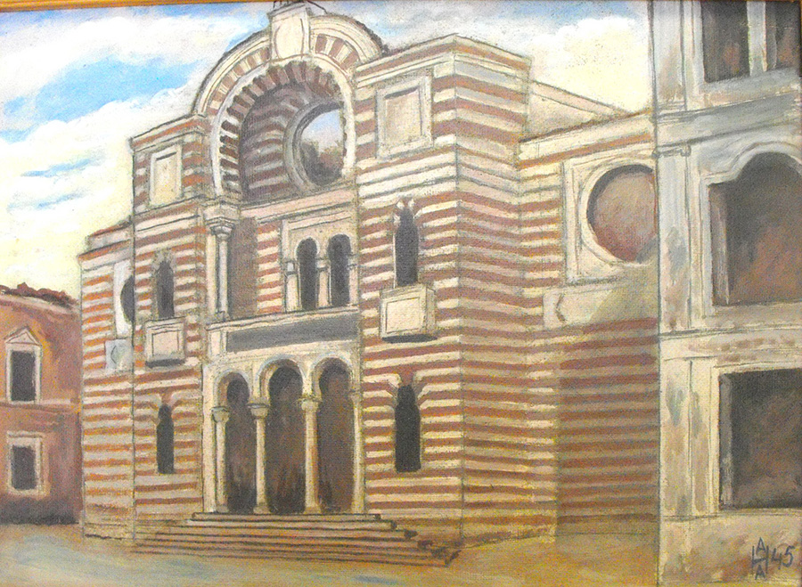 Minsk synagogue (Khoralnaya) 1945-1966  明斯克犹太教堂