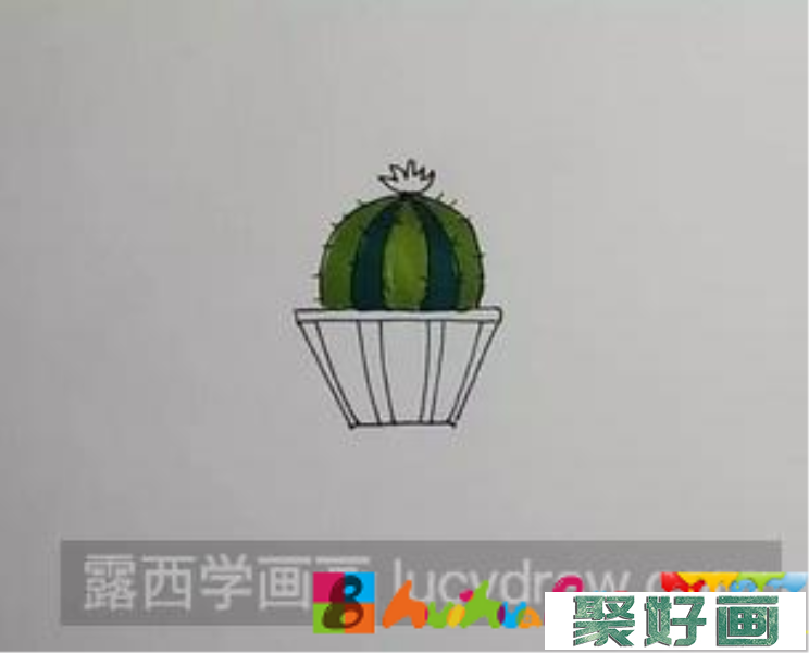 植物儿童画