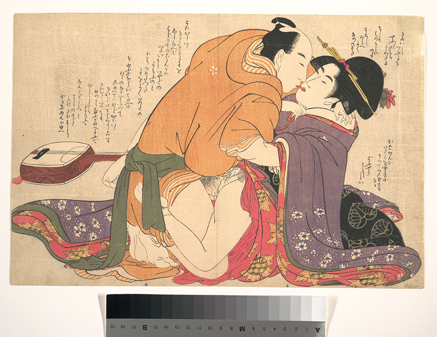 日本浮世绘春画高清图片欣赏