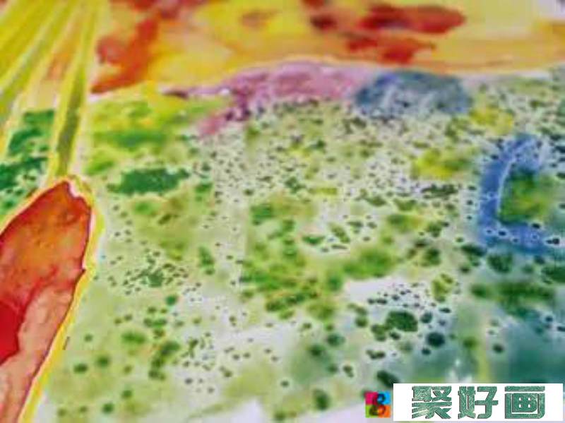 水彩画10种肌理质感的使用方法