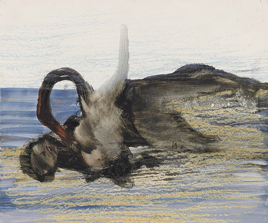 西德尼·诺兰（Sidney Robert Nolan） leda and the swan 02