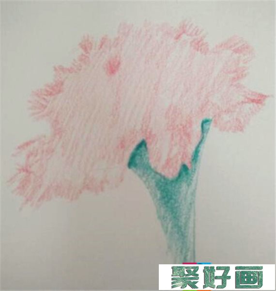 彩铅画花卉：手绘康乃馨彩铅画教程