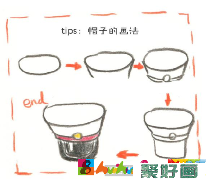 黑猫警长儿童画