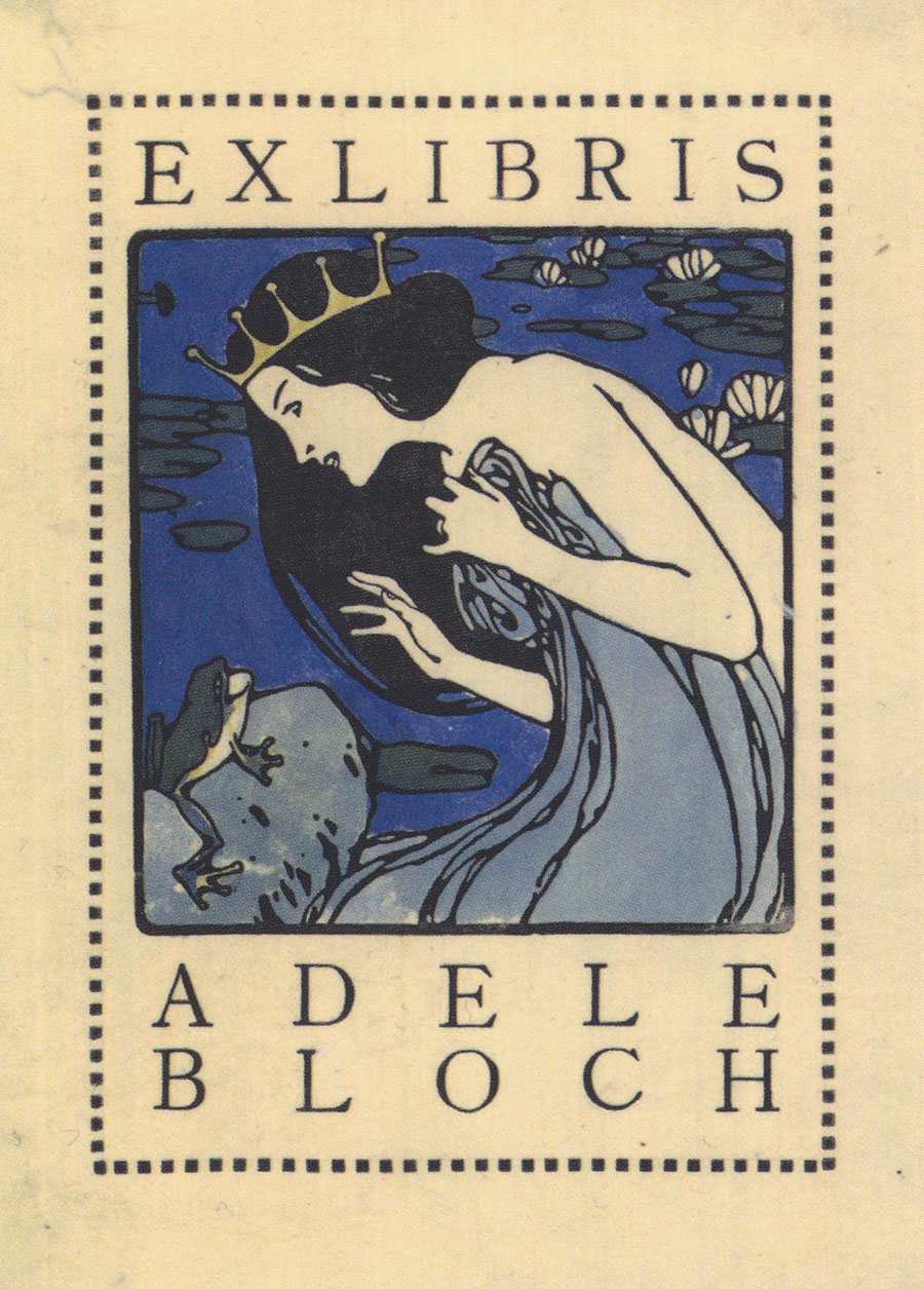 科罗曼·莫塞尔 Exlibris fur Adele Bloch