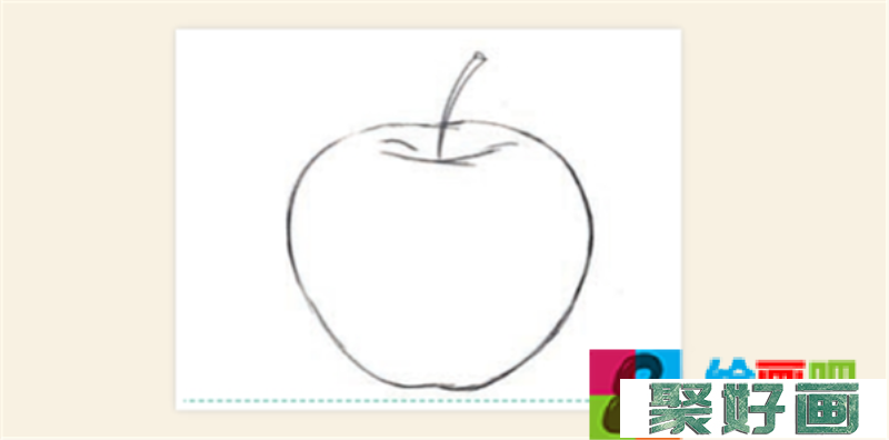 彩铅画苹果教程