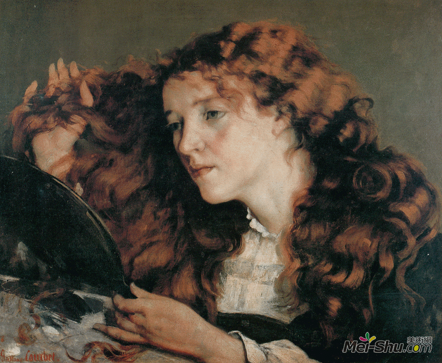 居斯塔夫·库尔贝Gustave Courbet作品 美丽的爱尔兰女子