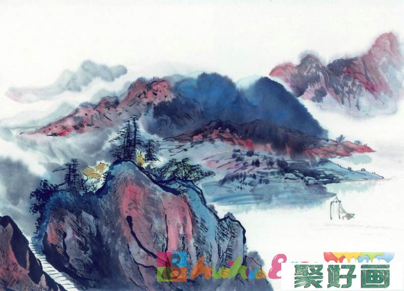 国画山水图片