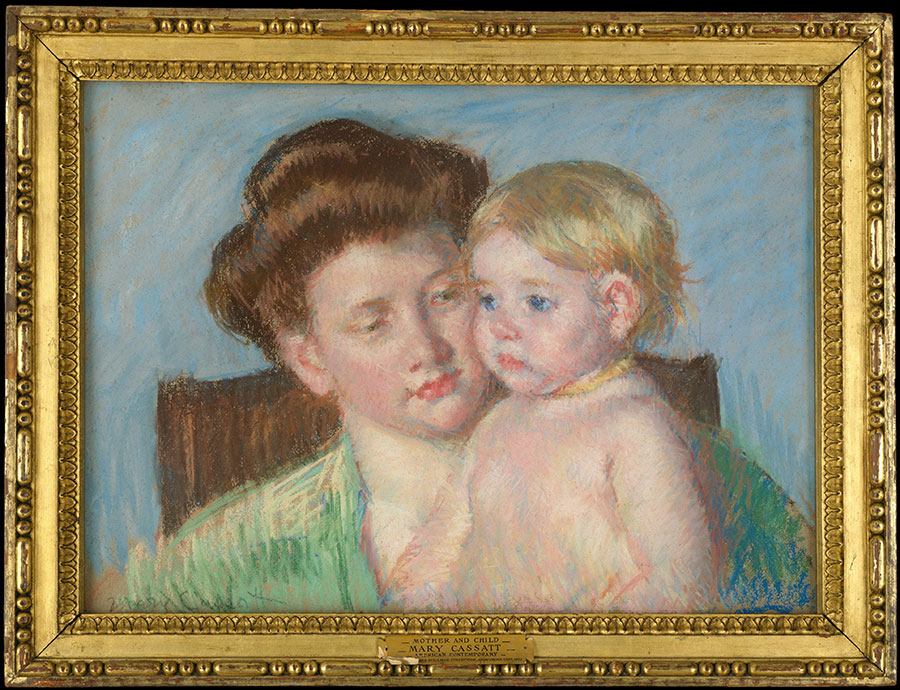 卡萨特作品: 母亲与儿童