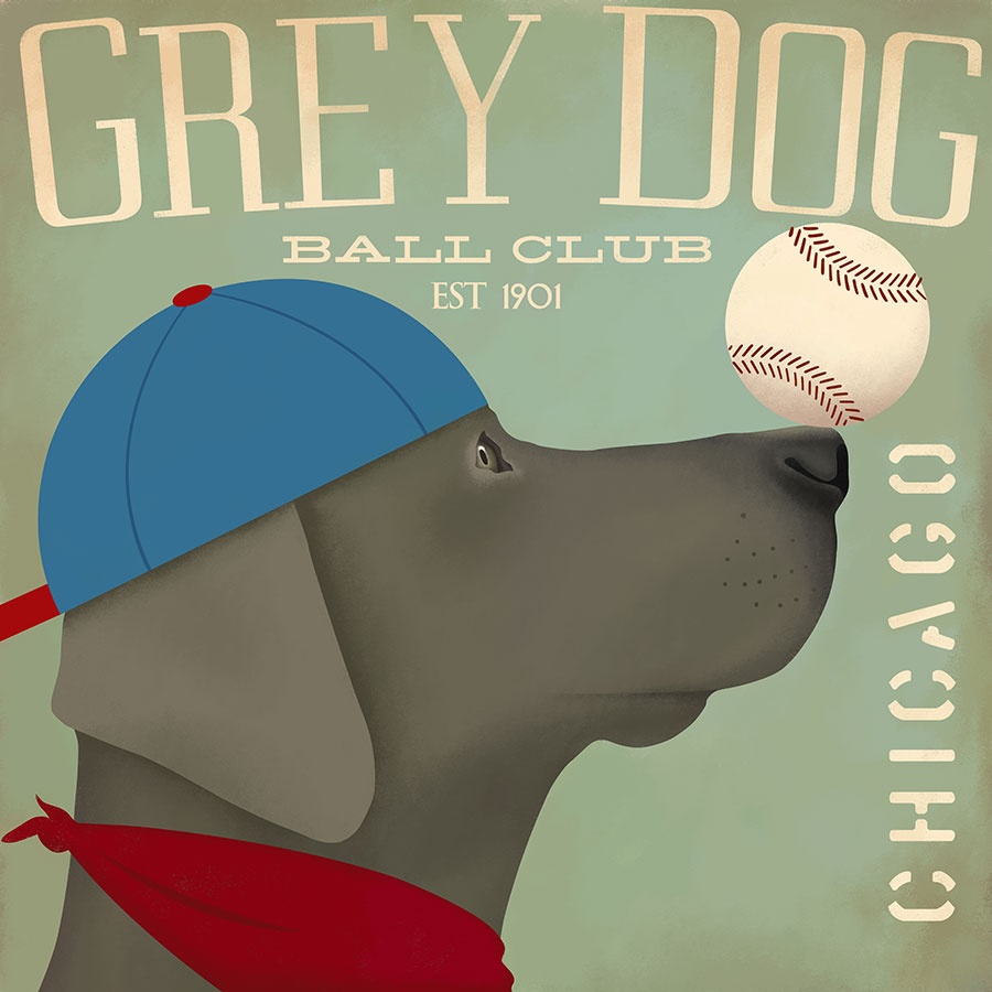 动物装饰画素材,狗装饰画: 棒球帽狗狗