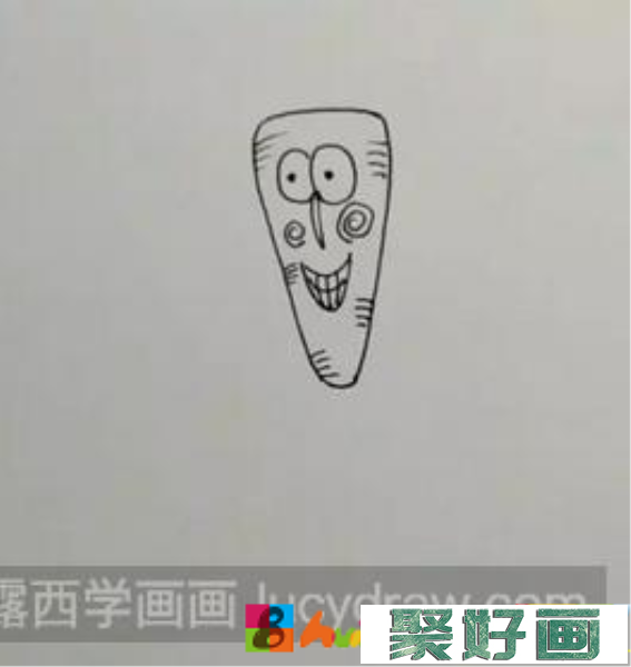 胡萝卜儿童画