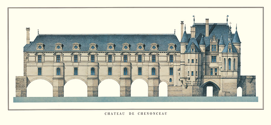 欧式建筑装饰画 : 维朗德里城堡