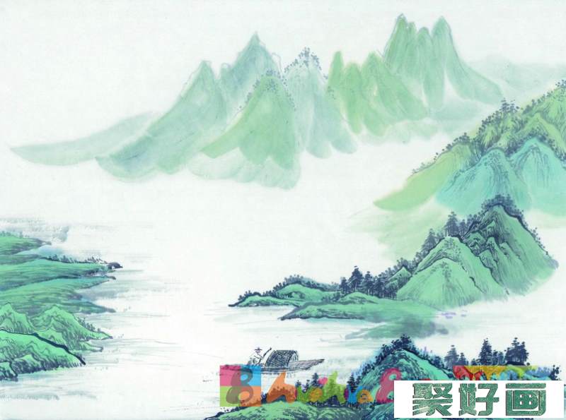 国画山水图片