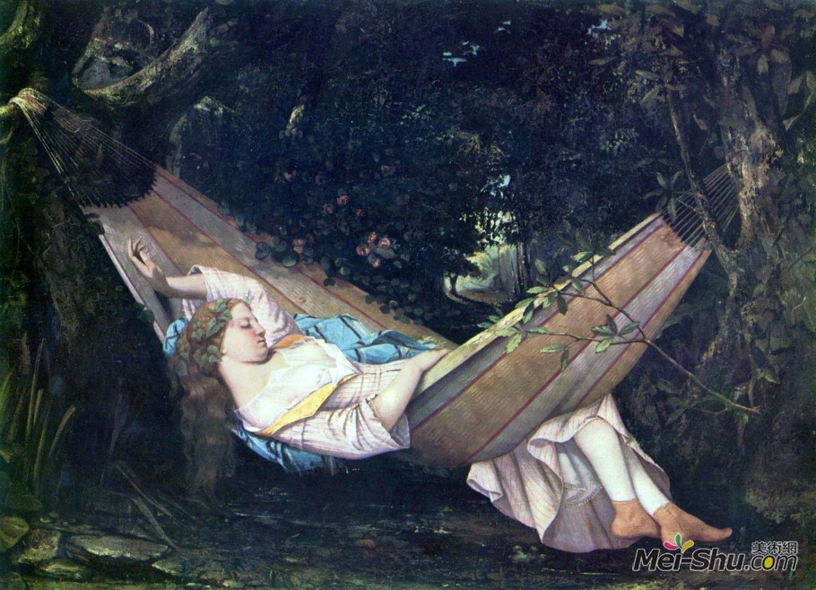 居斯塔夫·库尔贝Gustave Courbet作品 哈莫克
