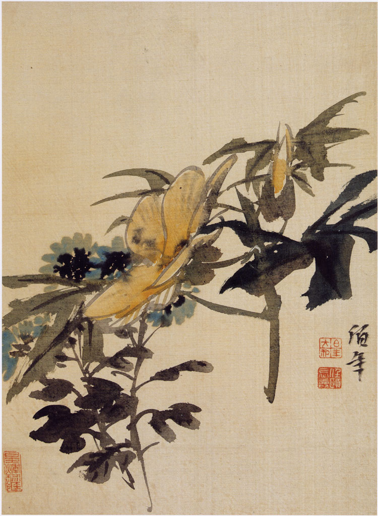 清 任伯年 花卉册页 03