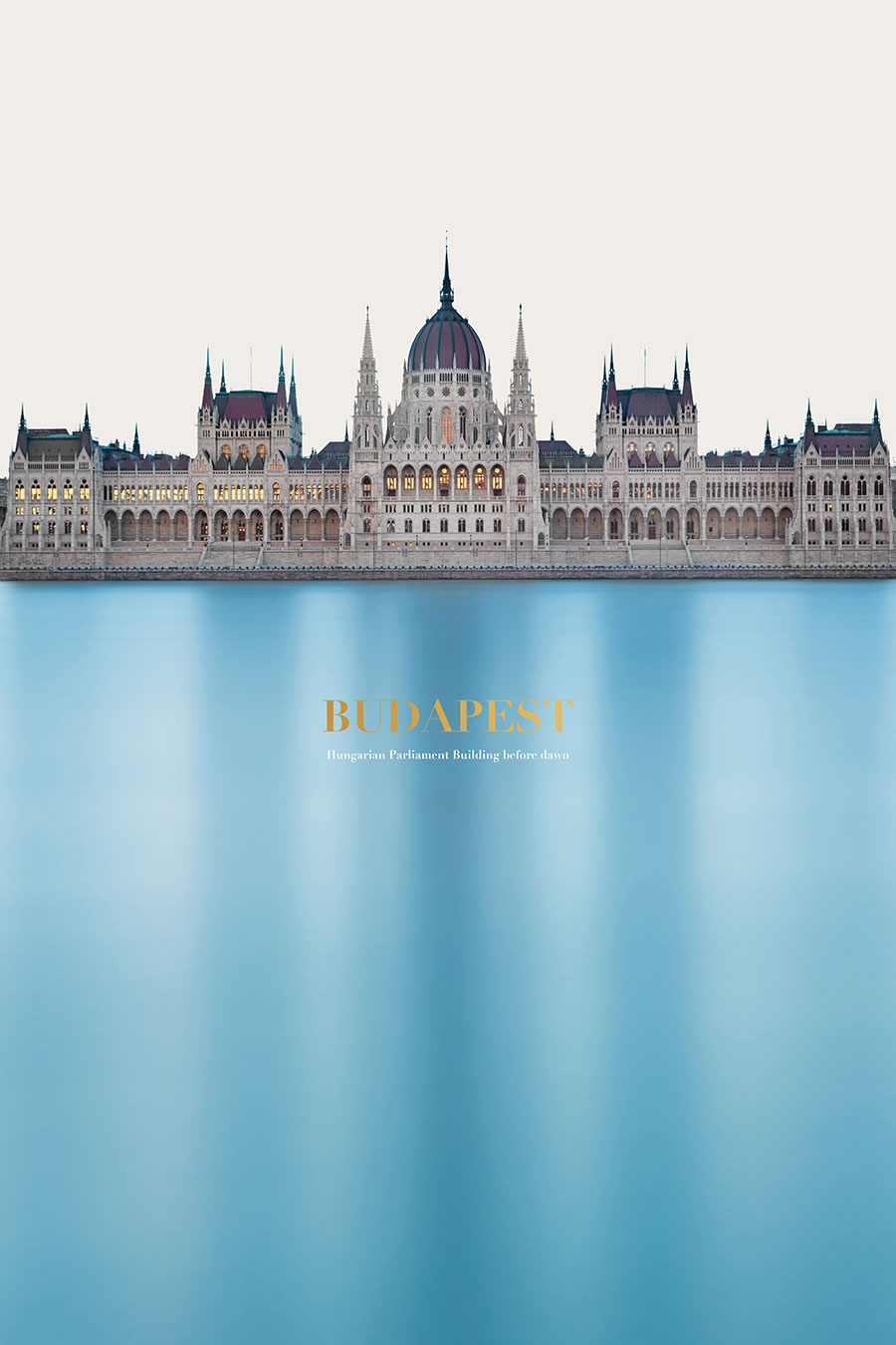 冰雪之颠:匈牙利议会大厦摄影图片欣赏