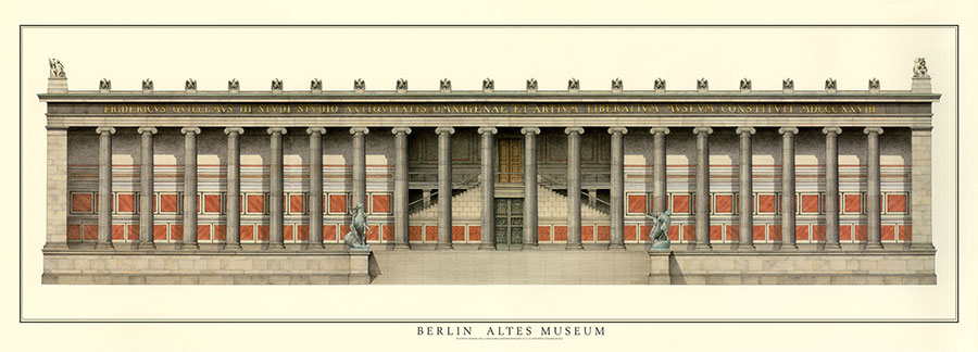 欧美建筑画高清素材: 柏林皇家美术馆欣赏