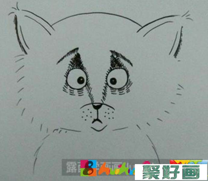 儿童画教程：怎么绘制一只小狐狸
