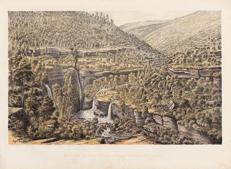 欧根·冯·格拉德 Moroka River Falls (foot of Mount Kent)