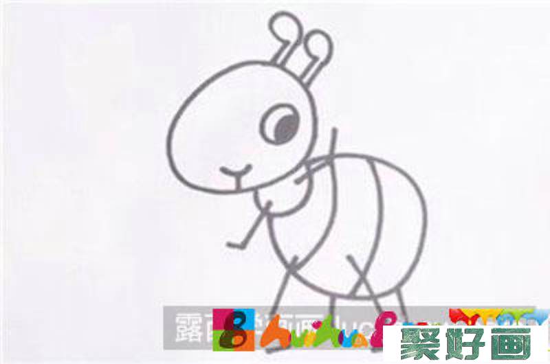 儿童画教程：教大家画蚂蚁