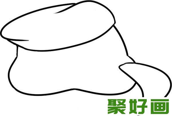 卡通画 小小海军