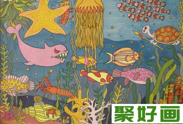 儿童绘本欣赏：到海底世界游泳去